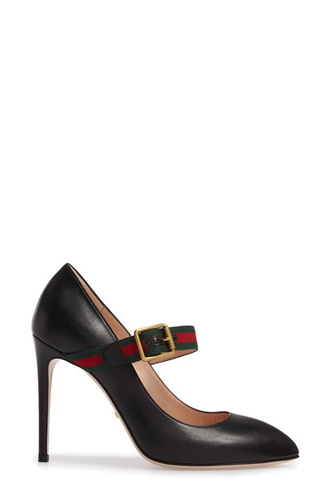 gucci sylvie pump black|Gucci Sylvie Leather Mid.